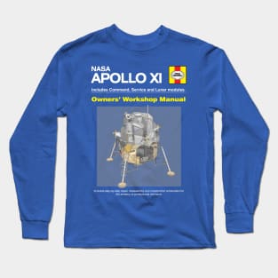 Apollo XI - Owners' Workshop Manual Long Sleeve T-Shirt